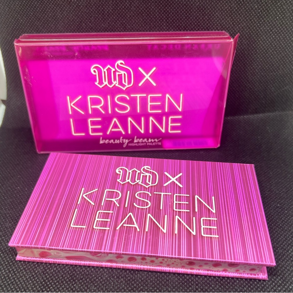 Urban Decay Leanne Highlighter Palette Face Shimmer Nude Neutral Golden UD trio
